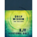 Daily Wisdom for Teen Guys KJV Devotional Bible - Hardcover