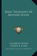 Daily Thoughts of Mother Seton - Paperback