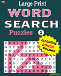 Large Print WORD SEARCH Puzzles - Paperback