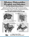 Modern Side Saddles, English and Western: For the Model Horse Arena - Paperback