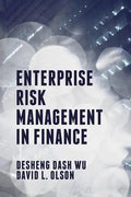 Enterprise Risk Management in Finance - Hardcover