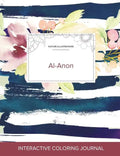 Adult Coloring Journal: Al-Anon (Nature Illustrations, Nautical Floral) - Paperback
