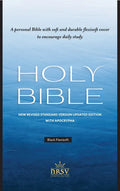 NRSV Updated Edition Bible with Apocrypha (Flexisoft, Black) - Imitation Leather