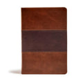 KJV Giant Print Reference Bible, Saddle Brown Leathertouch - Imitation Leather