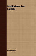 Meditations For Layfolk - Paperback
