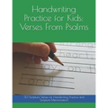 Handwriting Practice for Kids: Verses From Psalms - Paperback