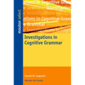 Investigations in Cognitive Grammar - Paperback