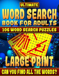 Word Search Book: Ultimate Word Search Books for Adults Large Print: 106 Word Search Puzzles Large Print.: How Much Will You Learn and C - Paperback