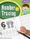 Number Tracing Book for Preschoolers: Number tracing books for kids ages 3-5, Number tracing workbook, Number Writing Practice Book, Number Tracing Bo - Paperback