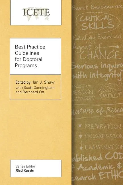 Best Practice Guidelines for Doctoral Programs - Paperback