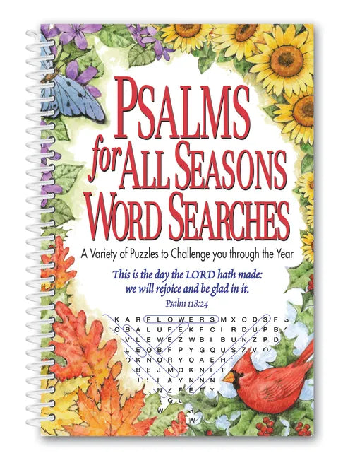 Psalms for All Seasons Word Searches - Spiral