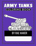 Army Tanks Coloring Books - Paperback