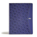 CSB Tony Evans Study Bible, Purple Leathertouch, Indexed: Black Letter, Study Notes and Commentary, Articles, Videos, Ribbon Marker, Sewn Binding, Eas - Imitation Leather