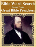 Bible Word Search: Quotes From Great Bible Preachers - Paperback