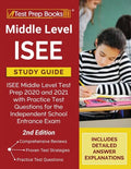 Middle Level ISEE Study Guide: ISEE Middle Level Test Prep 2020 and 2021 with Practice Test Questions for the Independent School Entrance Exam [2nd Ed - Paperback