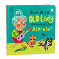There Was an Old Lady Who Swallowed the Alphabet - Board Book