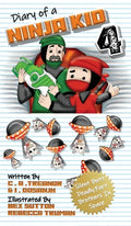 Diary Of A Ninja Kid 4: Silent Butt Deadly: Fart Brothers In Space - Hardcover