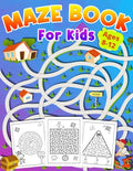 Maze Book For Kids Ages 8-12: activity book for kids ages 8-12 great gift for boys & girls ages 6-12, Workbook for Games, Puzzles, and Problem-Solvi - Paperback