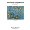 Branches with Almond Blossom Cross Stitch Pattern - Vincent van Gogh: Regular and Large Print Cross Stitch Chart - Paperback