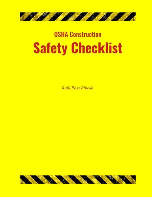OSHA Construction Safety Checklist - Paperback