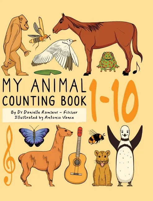 My Animal Counting Book 1-10 - Hardcover