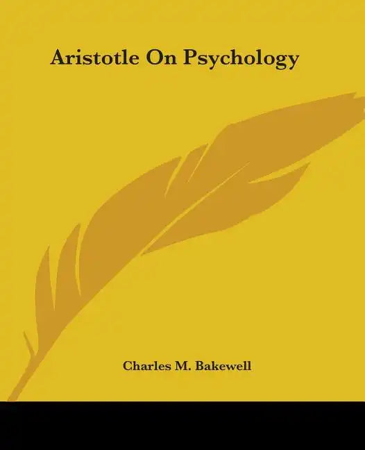 Aristotle On Psychology - Paperback