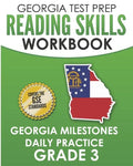 GEORGIA TEST PREP Reading Skills Workbook Georgia Milestones Daily Practice Grade 3: Preparation for the Georgia Milestones English Language Arts Test - Paperback