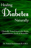 Healing Diabetes Naturally: Clinically Tested Ayurvedic Herbs, Formulations, Foods & Remedies - Paperback