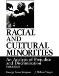 Racial and Cultural Minorities: An Analysis of Prejudice and Discrimination - Paperback