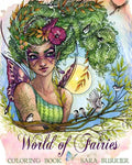 World of Fairies Coloring Book - Paperback
