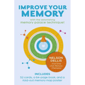Improve Your Memory: With the Astonishing Memory Palace Technique: Includes 52 Cards, 64-Page Book, and a Fold-Out Memory Map Poster - Paperback