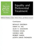 Equality and Preferential Treatment: A Philosophy and Public Affairs Reader - Paperback