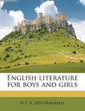 English literature for boys and girls - Paperback