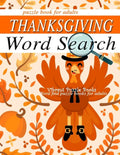 THANKSGIVING word search puzzle books for adults.: Word find puzzle books for adults - Paperback