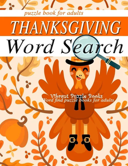 THANKSGIVING word search puzzle books for adults.: Word find puzzle books for adults - Paperback