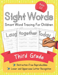 Dolch Third Grade Sight Words: Smart Word Tracing For Children. Distraction-Free Reproducibles for Teachers, Parents and Homeschooling - Paperback