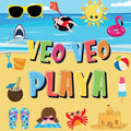 Veo Veo - Playa: ¿Puedes Encontrar el Bikini, la Toalla y el Helado? ¡Un Divertido Juego de Buscar y Encontrar para el Verano en la Pla - Paperback