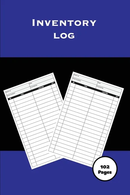 Inventory Log: Personal Home & Small Business, Record Book, Inventory Collection, Keep Track Of Details, Journal, Management Tracker, Organizer - Paperback