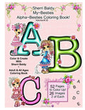 Sherri Baldy My Besties Alphabet Besties Coloring Book - Paperback