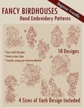 Fancy Birdhouses Hand Embroidery Patterns - Paperback