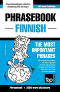 English-Finnish phrasebook and 3000-word topical vocabulary - Paperback