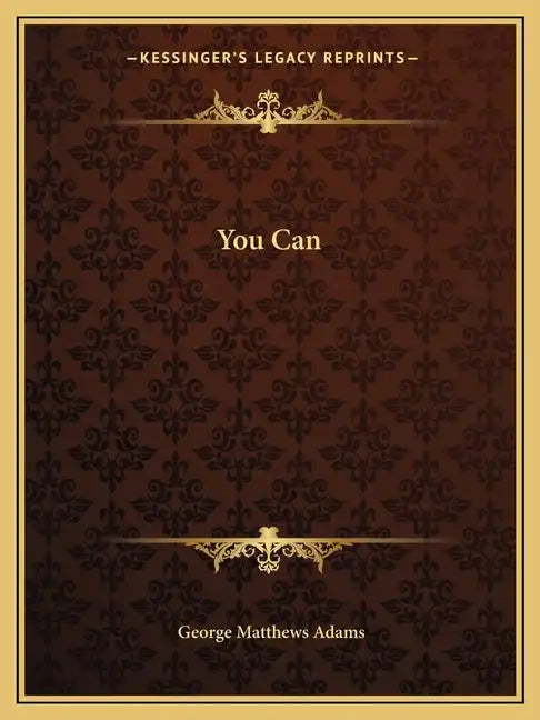 You Can - Paperback