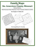 Family Maps of Ste. Genevieve County, Missouri - Paperback