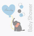 Welcome baby boy, baby shower guest book (Hardback) - Hardcover