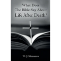What Does The Bible Say About Life After Death? - Paperback