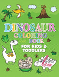 Dinosaur Coloring Book: Giant Dino Coloring Book for Kids Ages 2-4 & Toddlers. A Dinosaur Activity Book Adventure for Boys & Girls. Over 100 Cute, Uni - Paperback
