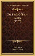 The Book of Fairy Poetry (1920) - Hardcover