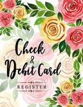 Check and Debit Card Register: 100 pages 2,400 entry lines total: Size = 8.5 x 11 inches (double-sided), perfect binding, non-perforated - Paperback