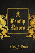A Family Record - The Burch Journal - Paperback