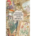 Vintage Ephemera Junk journal: Full colour slimline paperback journalling book for creating your own sketchbooks - Emphera elements for decoupage, jo - Paperback